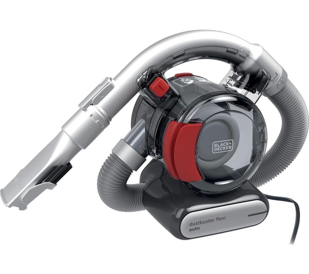 Aspiradora de mano BLACK + DECKER DustBuster Flexi Auto PD1200AV - Rojo y Gris