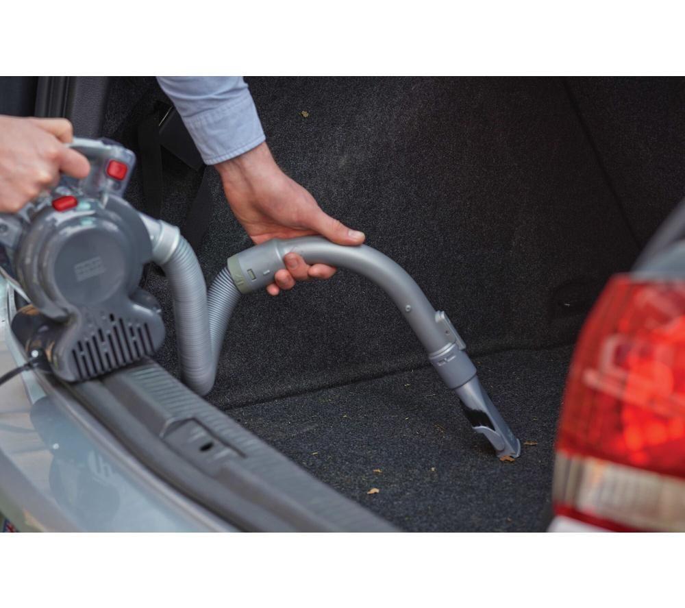 Aspiradora de mano BLACK + DECKER DustBuster Flexi Auto PD1200AV - Rojo y Gris