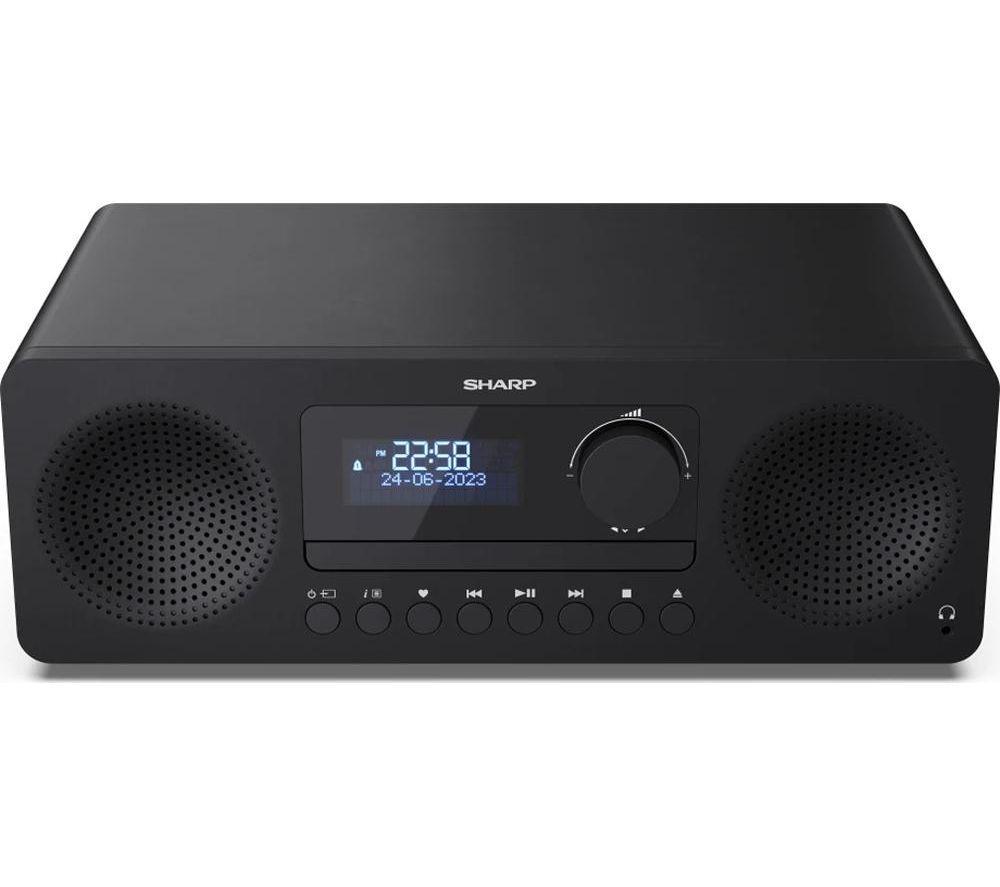 Sistema de alta fidelidad todo en uno con Bluetooth SHARP Tokyo XL-B720D - Negro