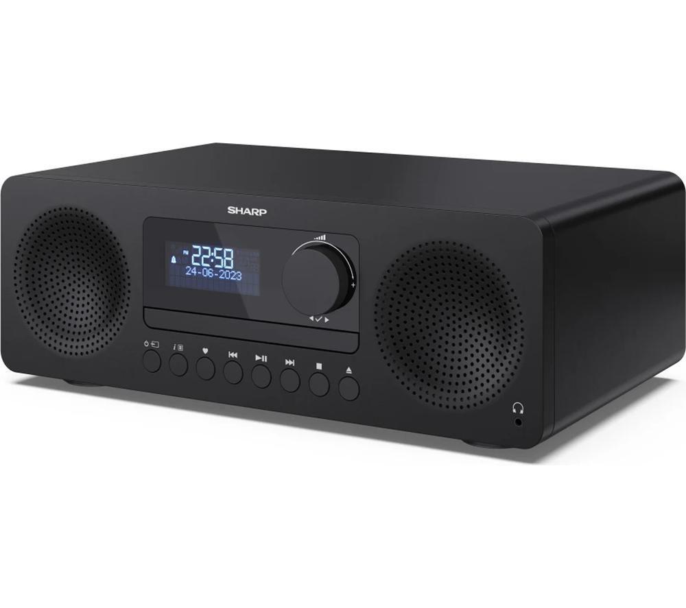 Sistema de alta fidelidad todo en uno con Bluetooth SHARP Tokyo XL-B720D - Negro