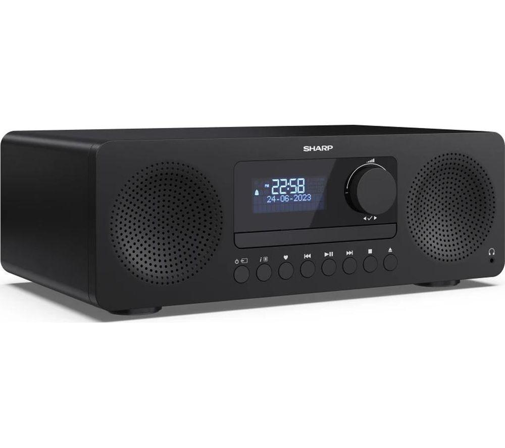 Sistema de alta fidelidad todo en uno con Bluetooth SHARP Tokyo XL-B720D - Negro