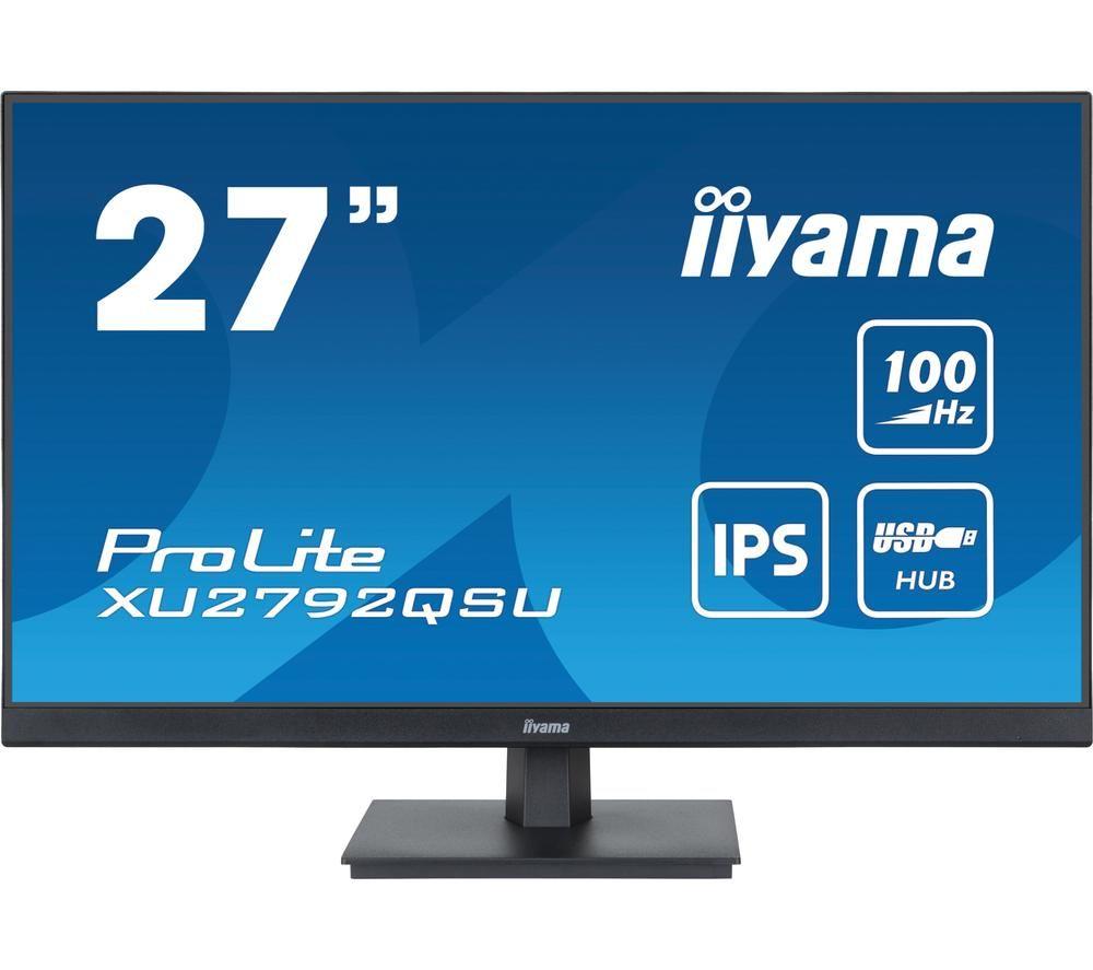 IIYAMA ProLite XU2792QSU-B6 Quad HD 27" LED Monitor - Black