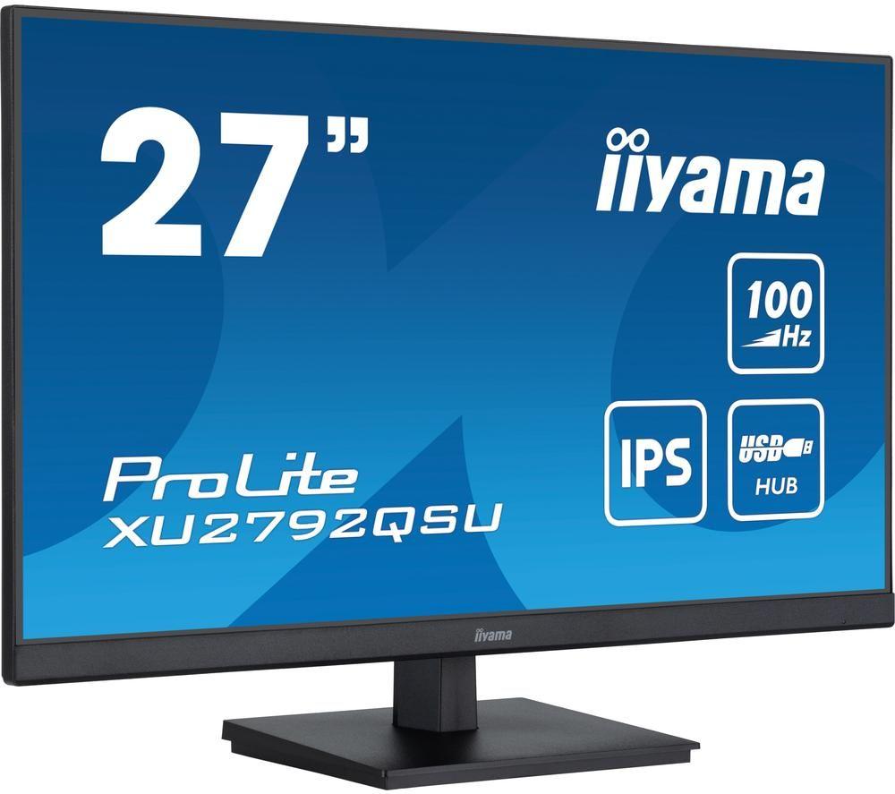 IIYAMA ProLite XU2792QSU-B6 Quad HD 27" LED Monitor - Black