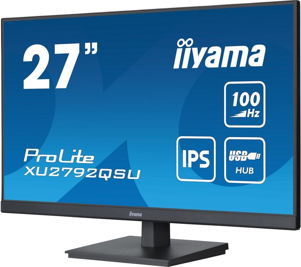 IIYAMA ProLite XU2792QSU-B6 Quad HD 27" LED Monitor - Black