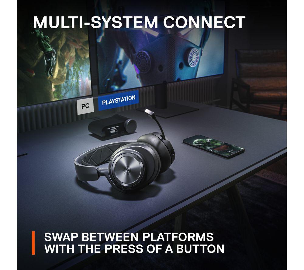 STEELSERIES Arctis Nova Pro Wireless 7.1 Gaming Headset for PC & PlayStation - Black