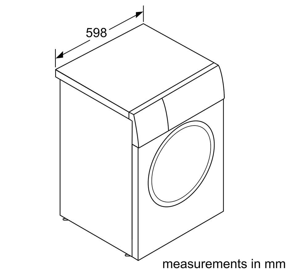BOSCH Serie 4 WAN28258GB Lavadora de 8 kg y 1400 rpm - Blanca