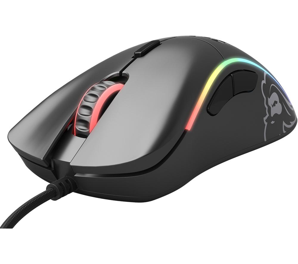 Ratón óptico para juegos GLORIOUS Model D RGB - Negro