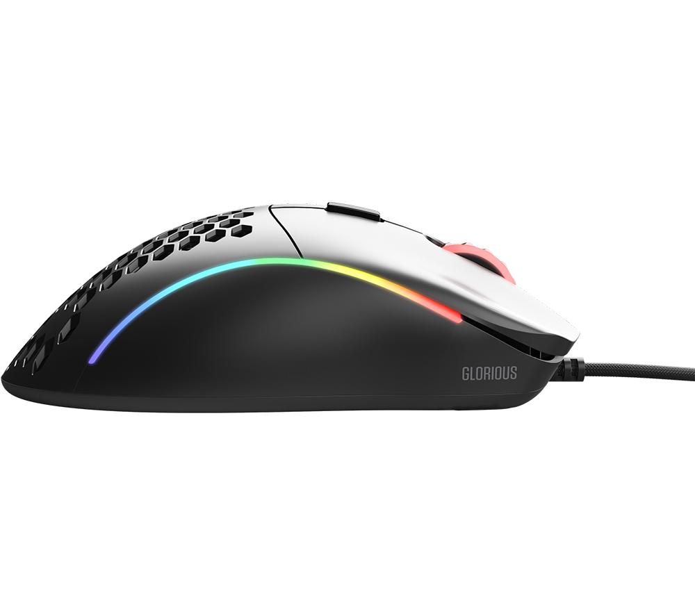 Ratón óptico para juegos GLORIOUS Model D RGB - Negro