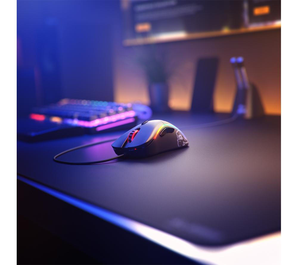 Ratón óptico para juegos GLORIOUS Model D RGB - Negro