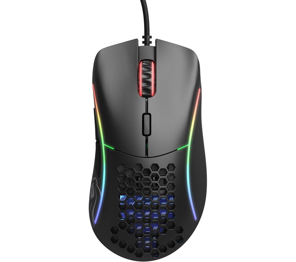 GLORIOUS Model D RGB Optical Gaming Mouse - Black