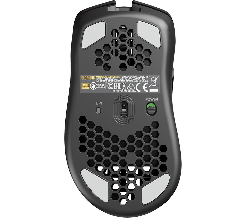GLORIOUS Model D RGB Wireless Optical Gaming Mouse - Matte Black