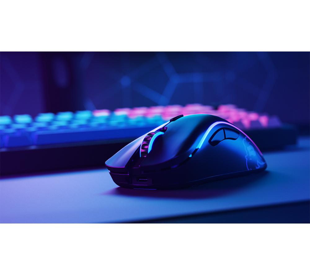 GLORIOUS Model D RGB Wireless Optical Gaming Mouse - Matte Black