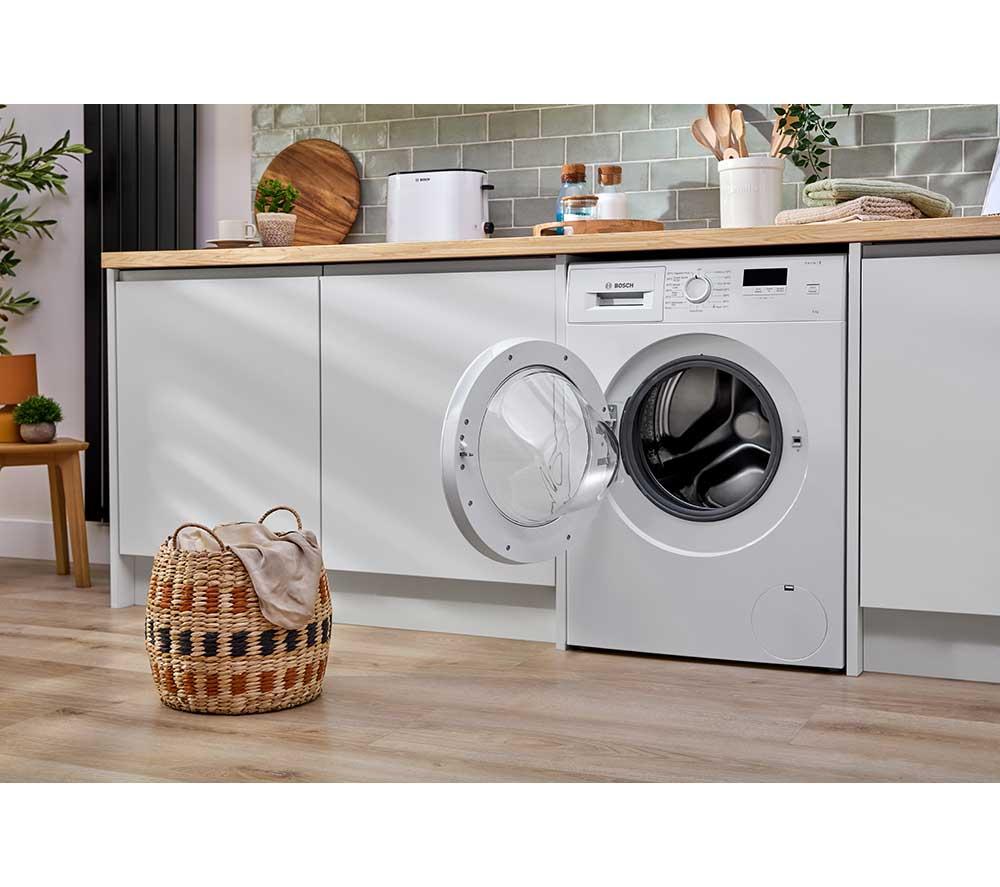 BOSCH Serie 2 WGE03408GB Waschmaschine 8 kg 1400 U/Min – Weiß
