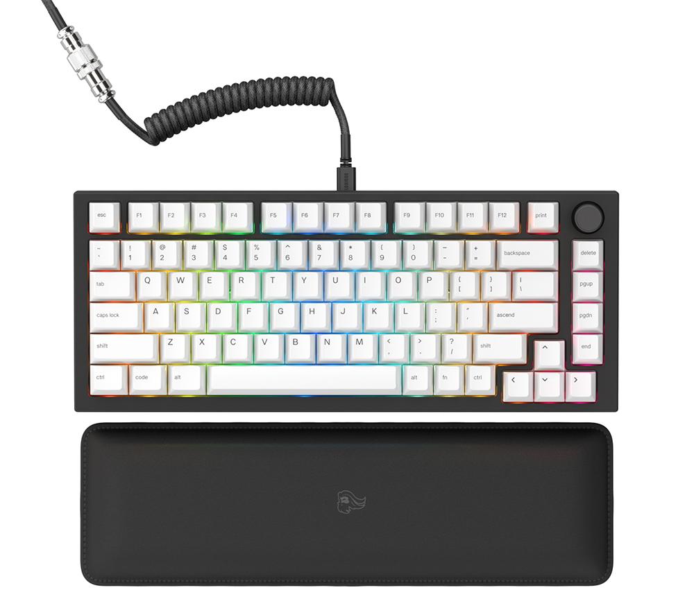 GLORIOUS GMMK PRO Prebuilt 75% Mechanical Gaming Keyboard - Black