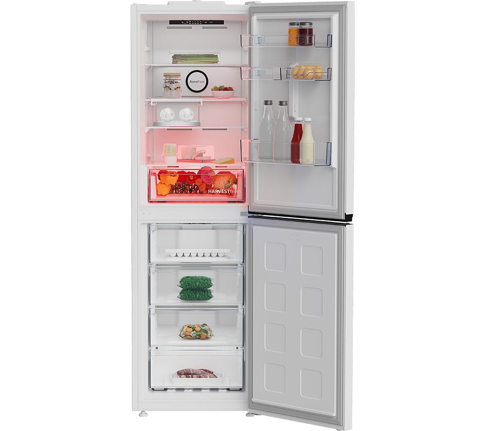 BEKO Pro HarvestFresh AeroFlow CNG4692VW 50/50 Fridge Freezer - White