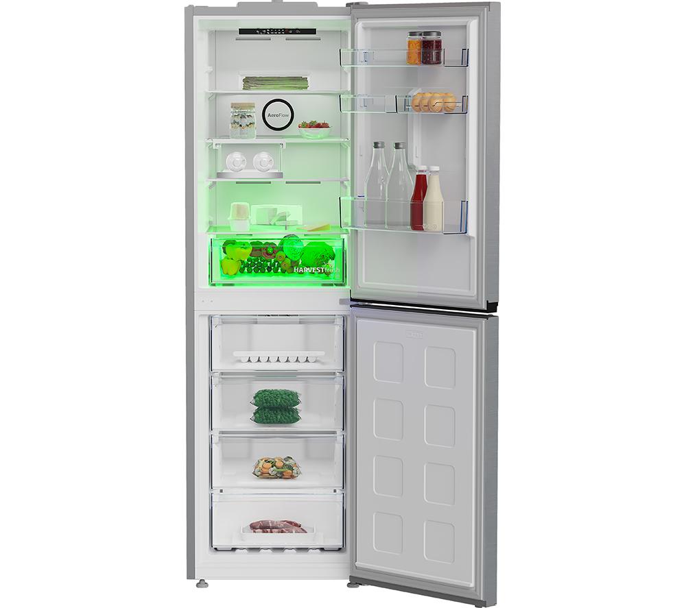 Frigorífico Combi BEKO Pro HarvestFresh AeroFlow CNG4692VPS 50/50 - Acero Inoxidable