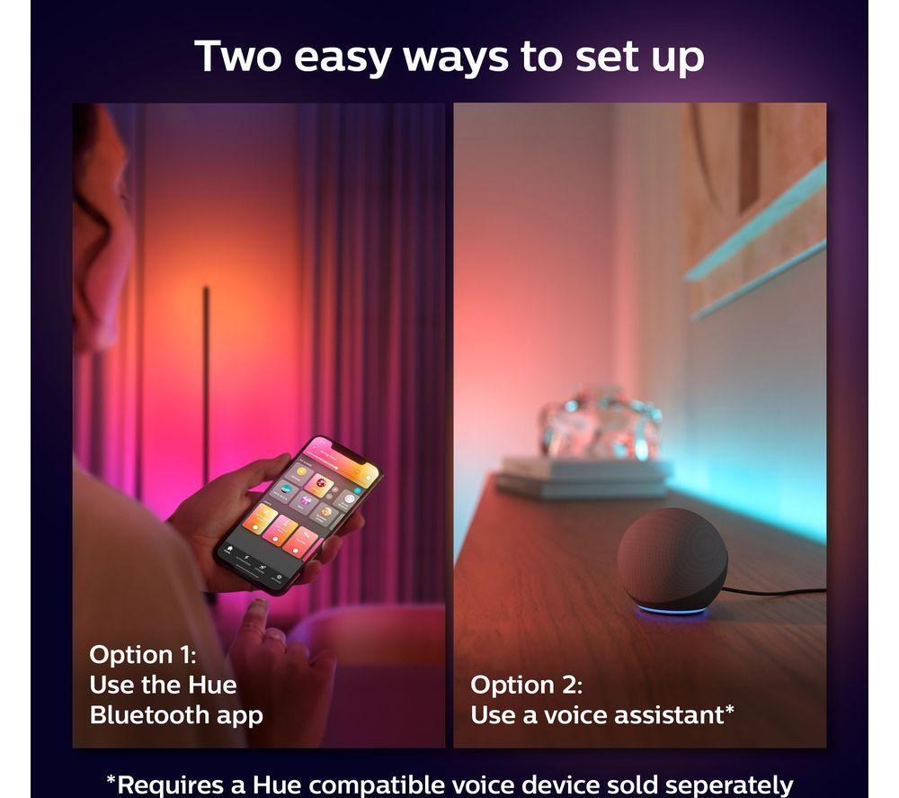PHILIPS HUE Gradient White & Colour Ambiance Smart LED Lightstrip Extension - 1 m