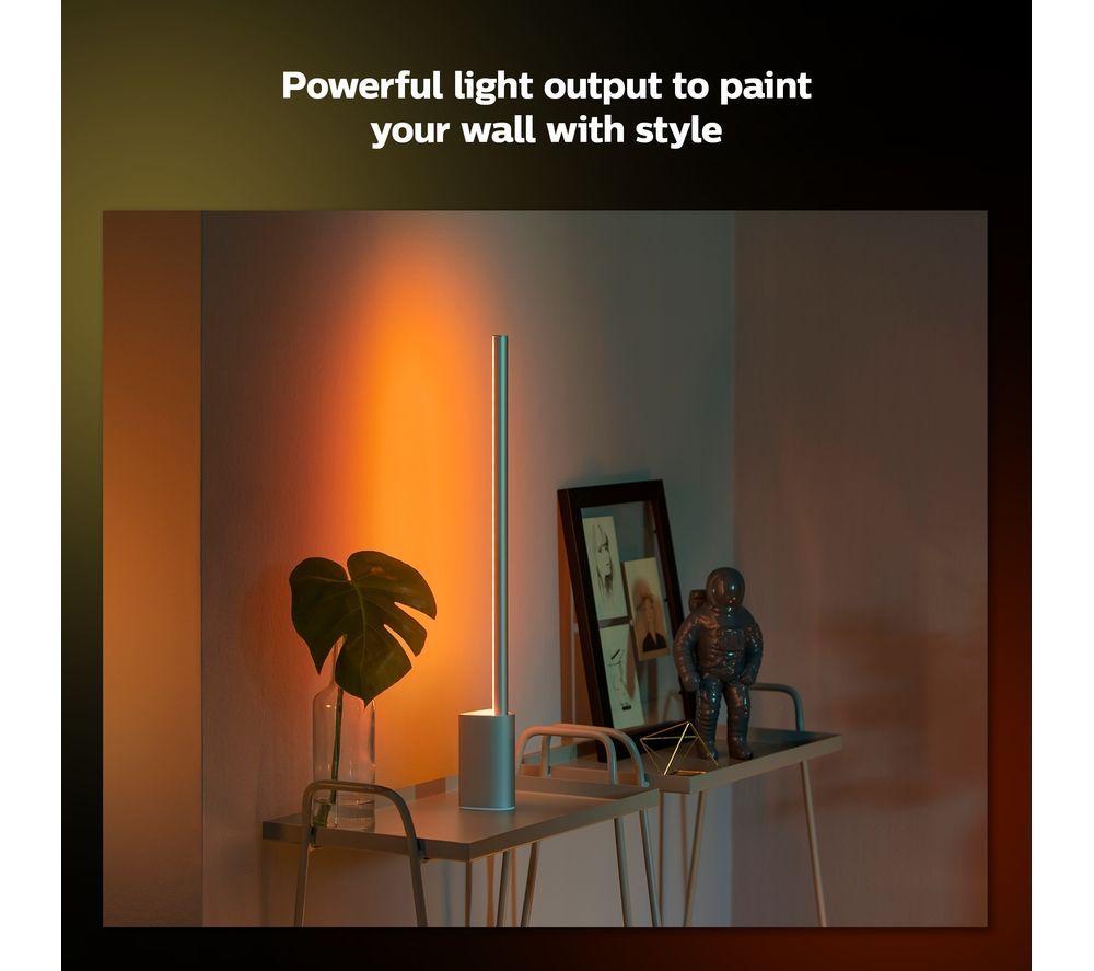PHILIPS HUE Signe Gradient White & Colour Ambiance Smart LED Table Lamp - White
