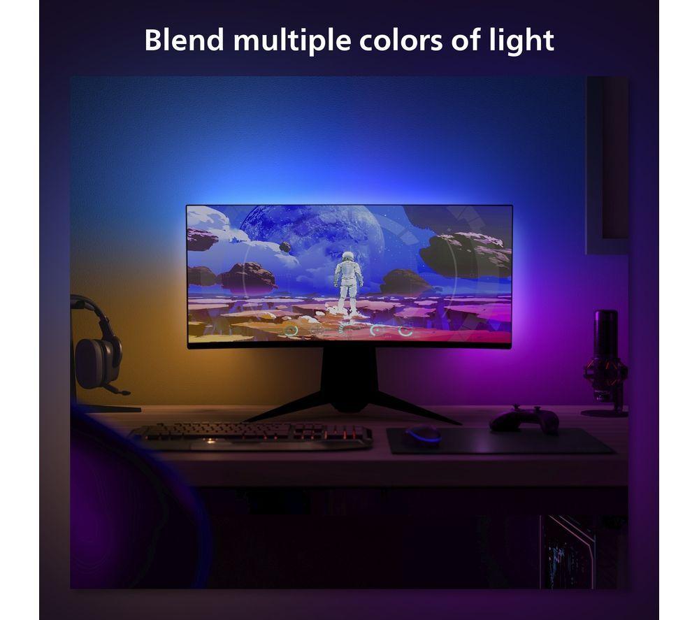 PHILIPS HUE Play Gradient 32-34" PC Monitor Lightstrip Starter Kit