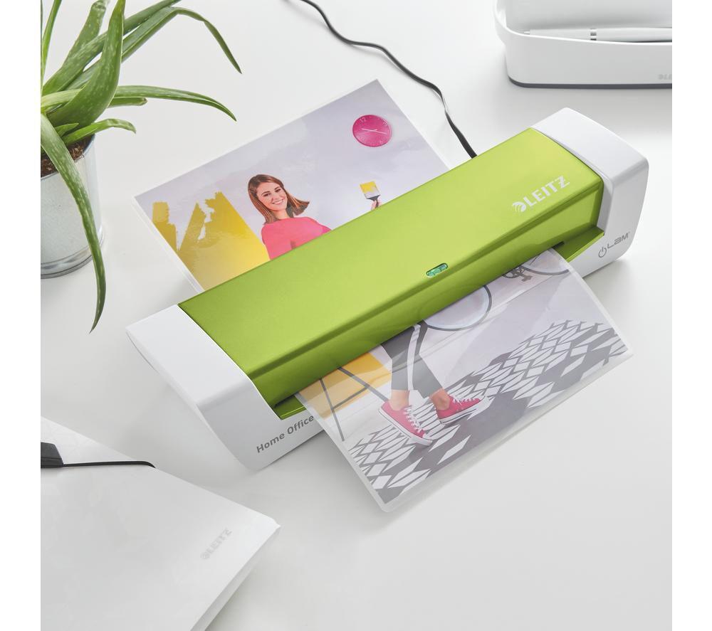 LEITZ iLAM Home Office A4 Laminator - Metallic Green