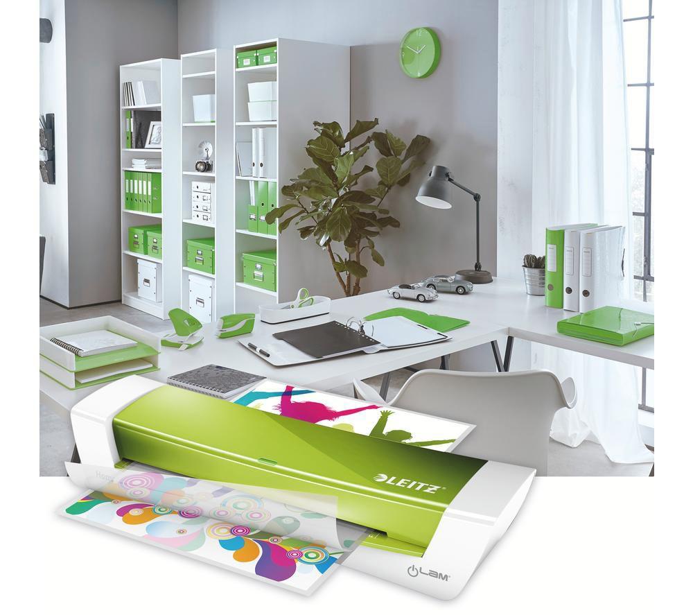 LEITZ iLAM Home Office A4 Laminator - Metallic Green