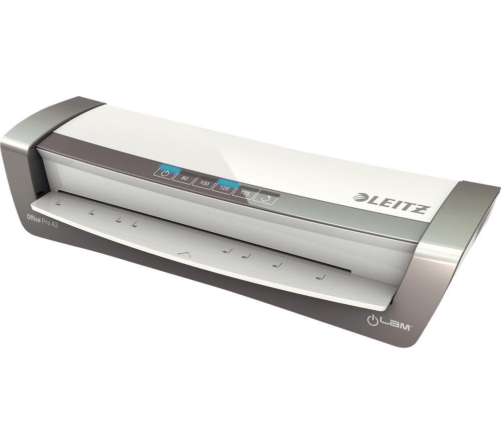 LEITZ iLAM Office Pro A3 Laminator - Silver