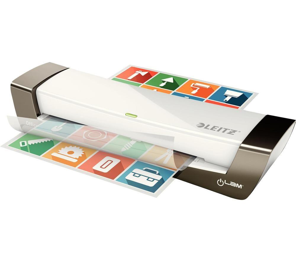 Plastificadora de oficina LEITZ iLAM A4 - Plata