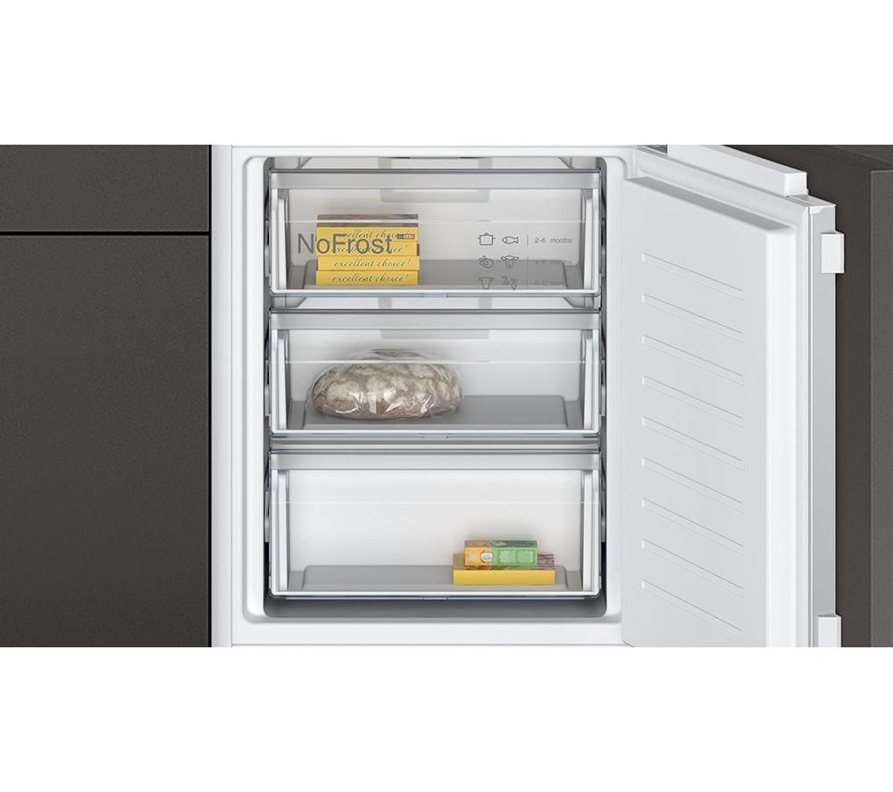 NEFF N30 KI7861FE0G Frigorífico Combi Integrable 60/40 - Bisagra Fija