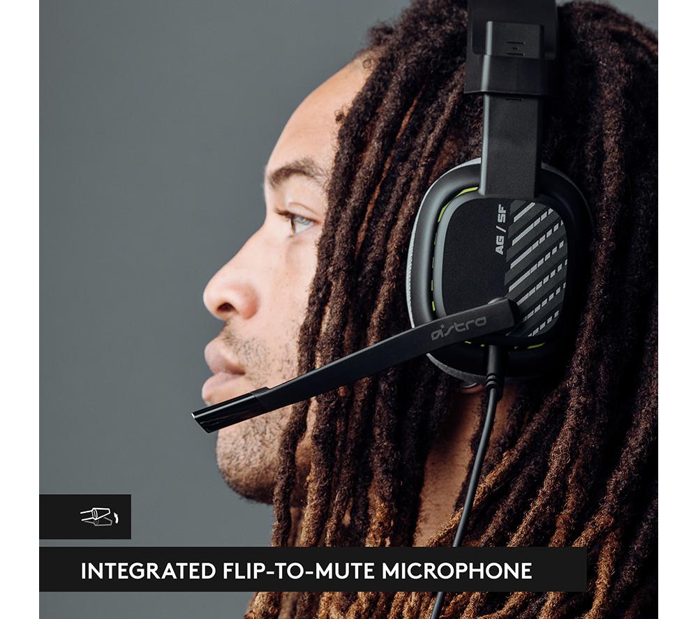 LOGITECH A10 5.1 Gaming Headset - Black