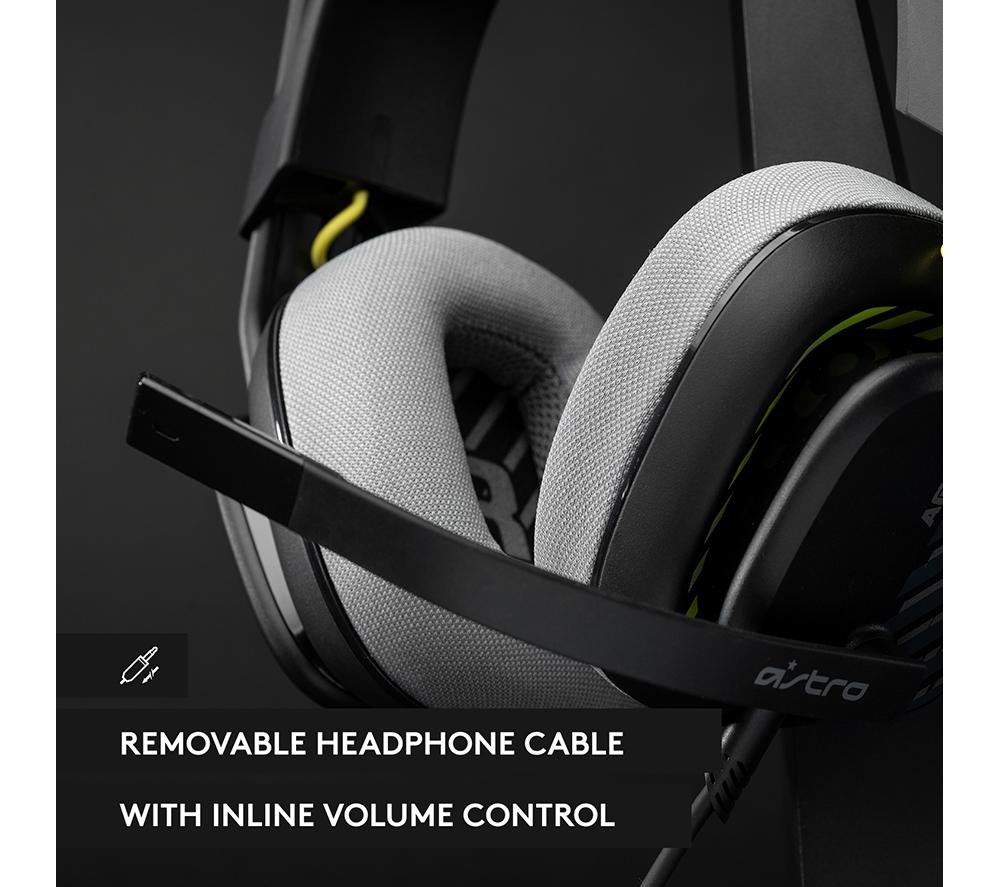 LOGITECH A10 5.1 Gaming Headset - Black