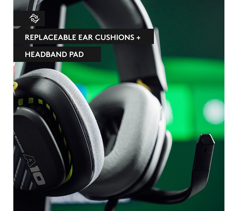 LOGITECH A10 5.1 Gaming Headset - Black