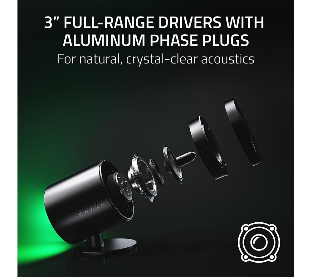 RAZER Nommo V2 2.1 PC Speakers - Black