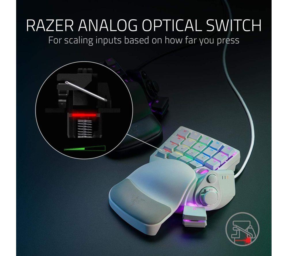 RAZER Tartarus Pro Gaming Keypad - White
