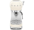 SMEG ECF02CRUK Coffee Machine - Cream