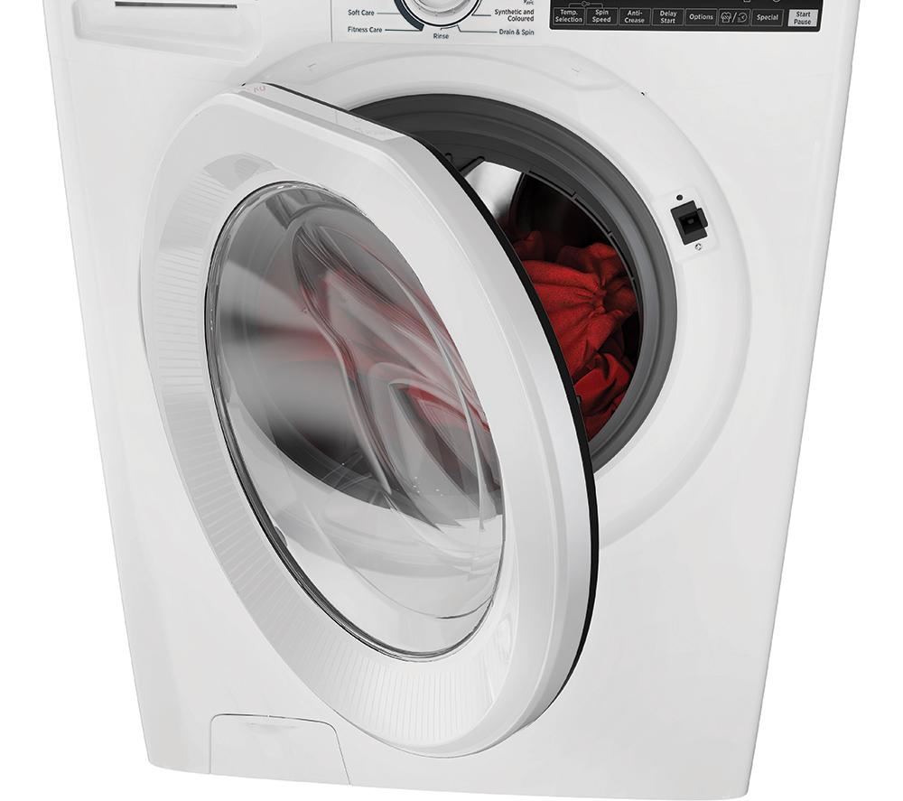 Lavadora HOOVER H-Wash 350 H3WPS4106TM6-80 de 10 kg, 1400 rpm, con WiFi - Blanca