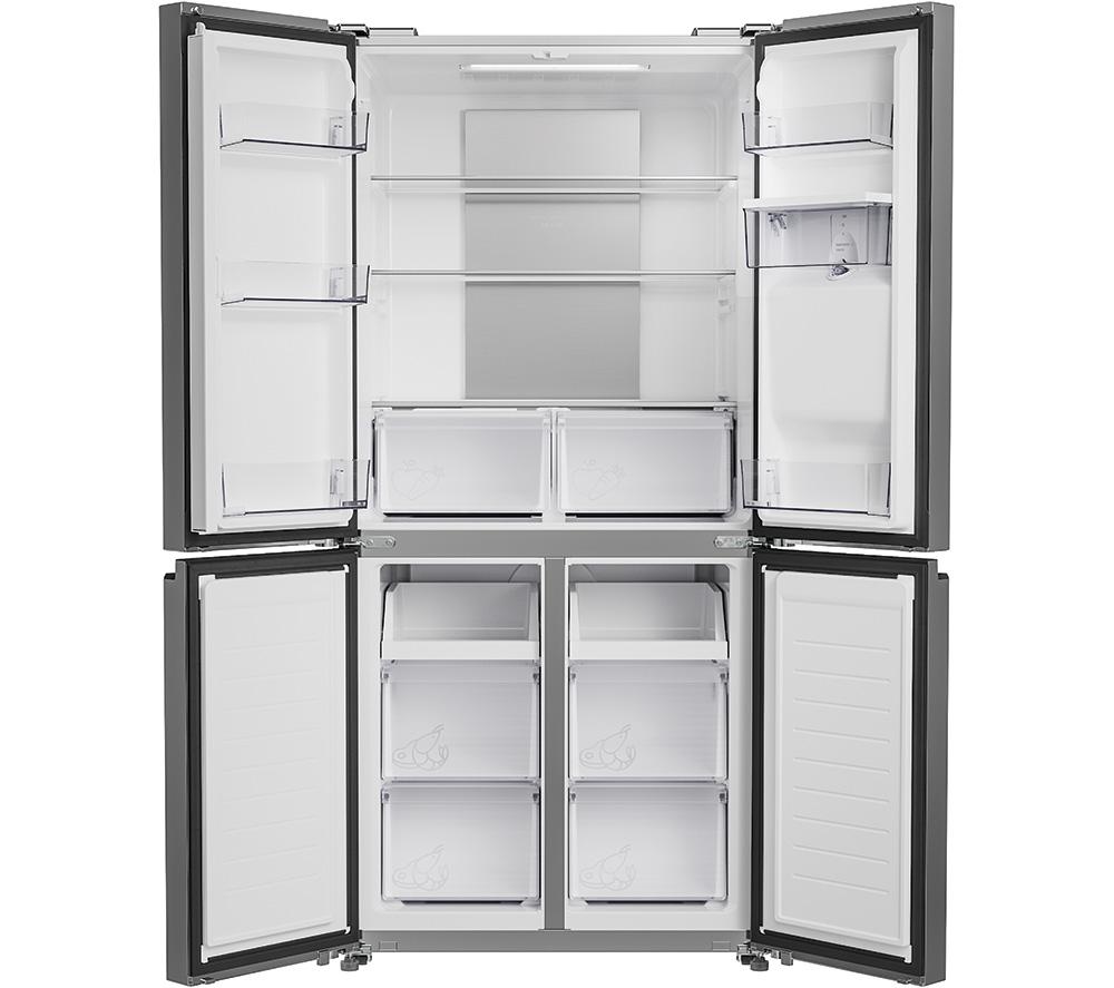 HOOVER H-FRIDGE 700 HHCR3818EWPL Frigorífico y Congelador - Inox