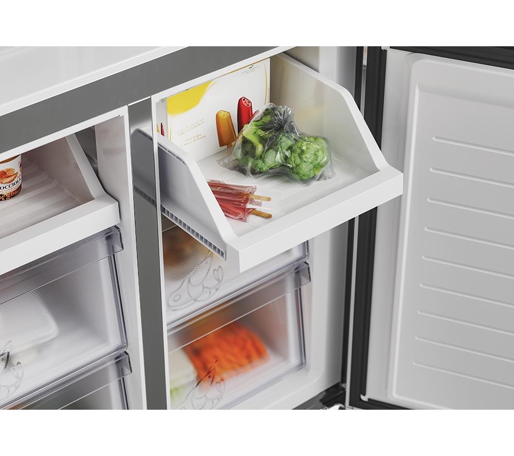 HOOVER H-FRIDGE 700 HHCR3818EWPL Frigorífico y Congelador - Inox