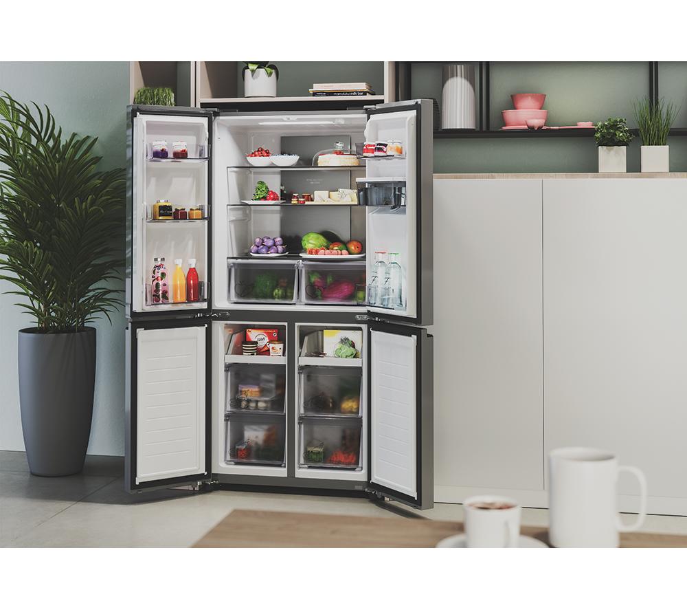 HOOVER H-FRIDGE 700 HHCR3818EWPL Frigorífico y Congelador - Inox