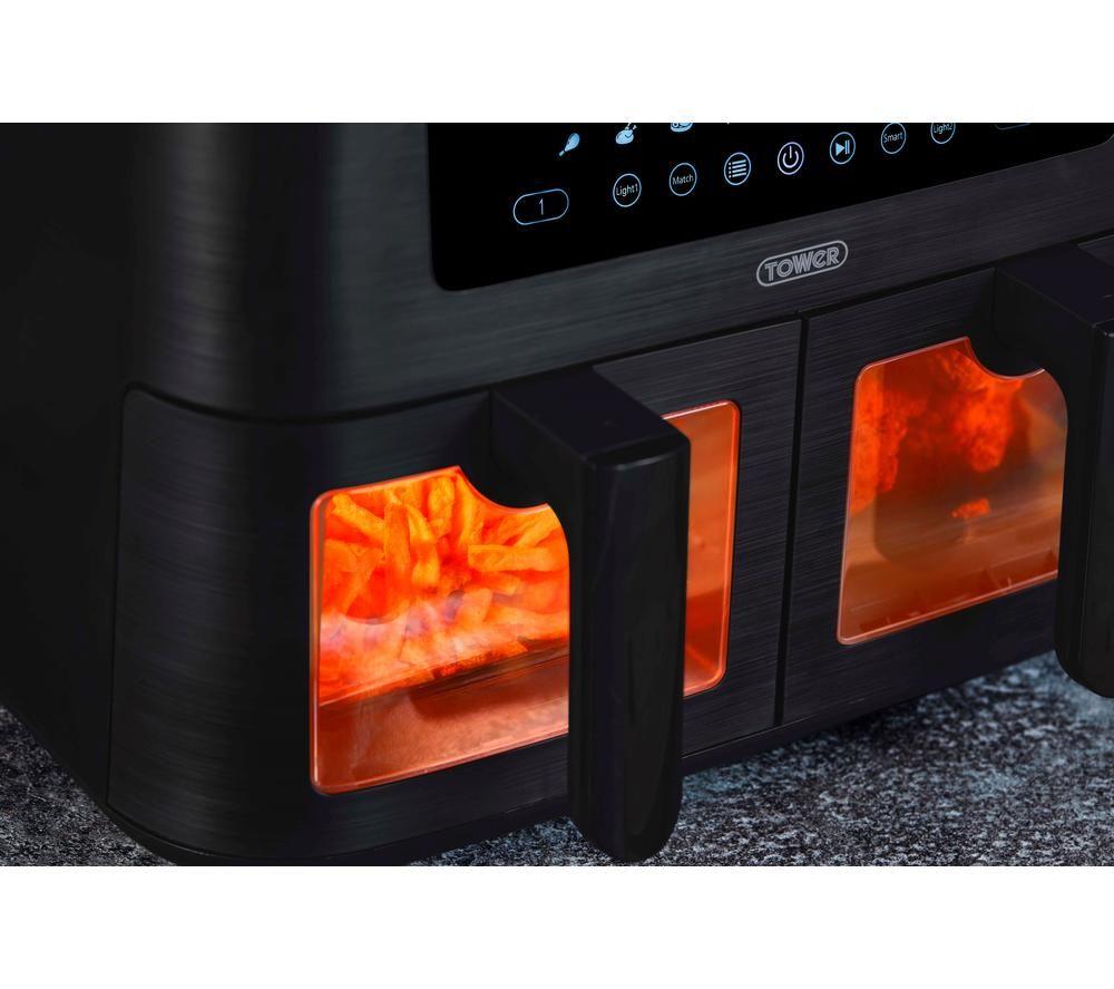 TOWER Vortx Vizion T17151 Air Fryer - Black