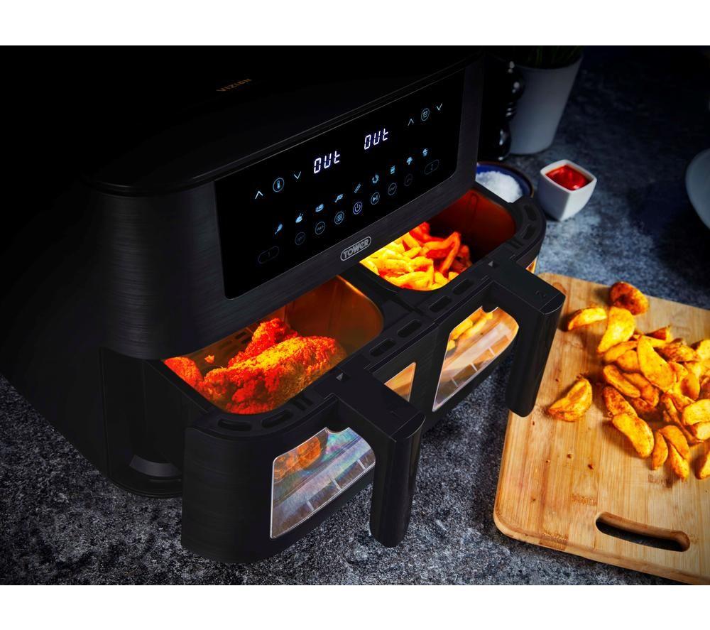 TOWER Vortx Vizion T17151 Air Fryer - Black