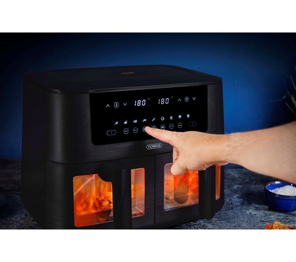 TOWER Vortx Vizion T17151 Air Fryer - Black