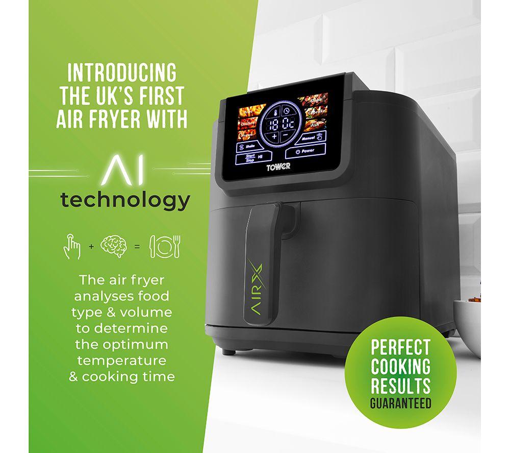 TOWER T17166 Air Fryer - Grey