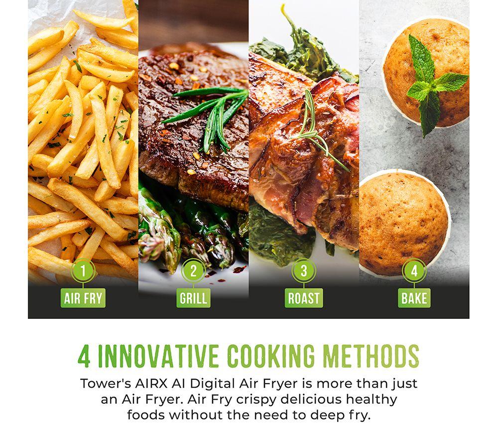 TOWER T17166 Air Fryer - Grey