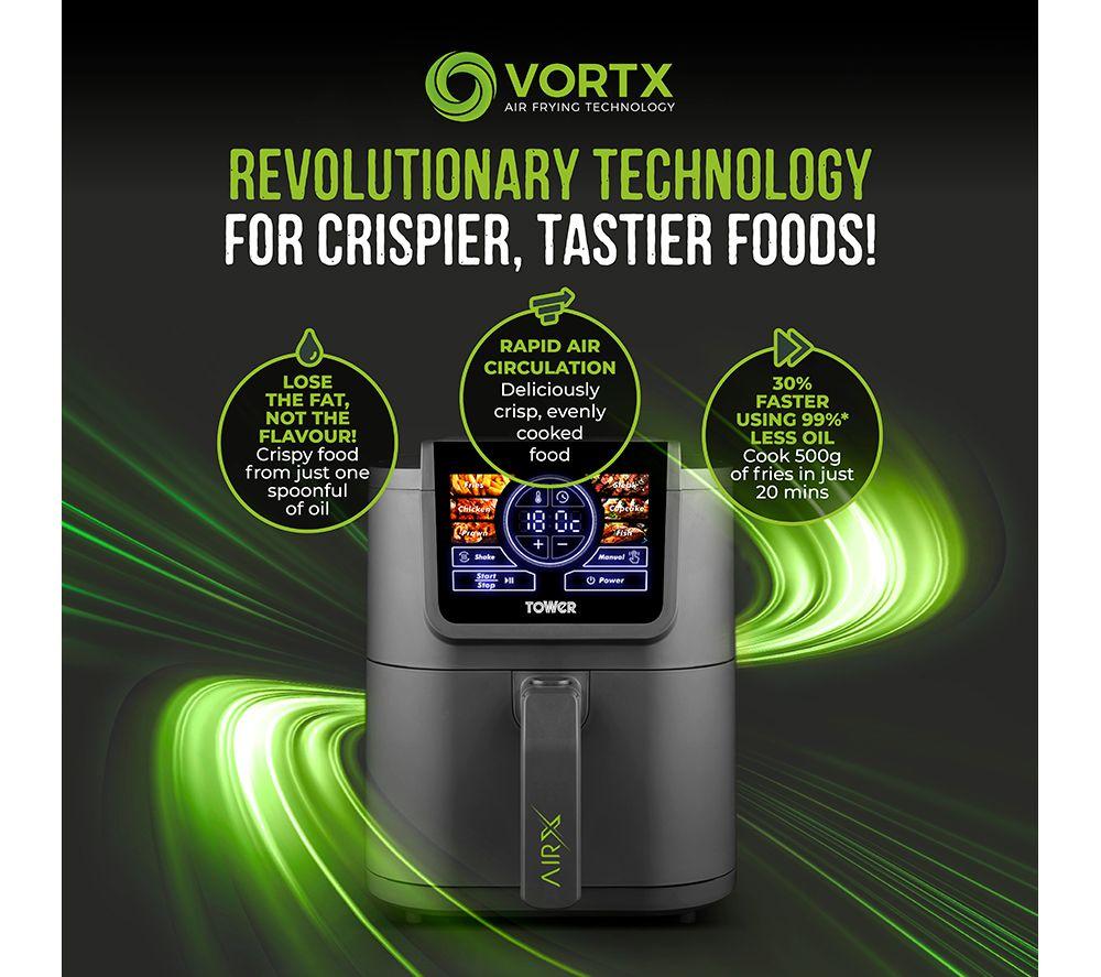 TOWER T17166 Air Fryer - Grey