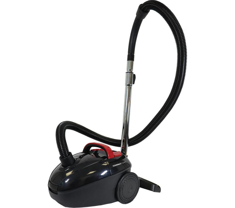 EWBANK COMPACTCLEAN Aspiradora de Cilindro con Bolsa - Roja y Negra