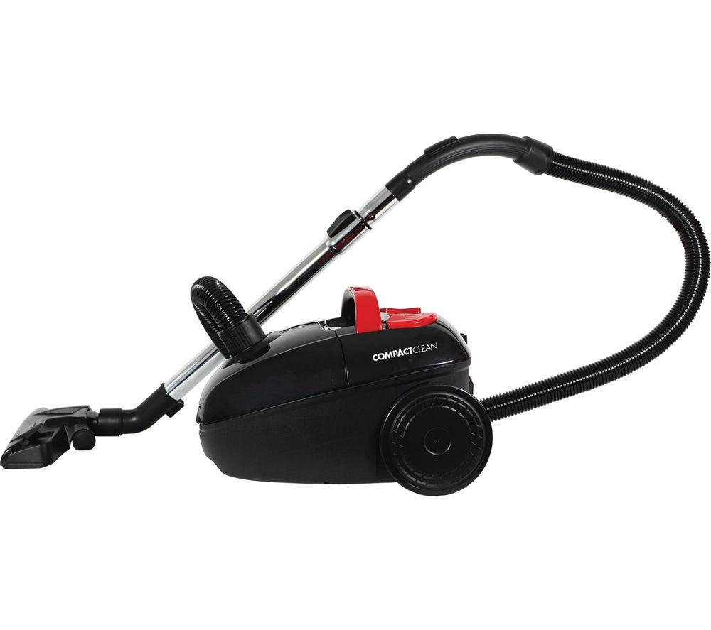 EWBANK COMPACTCLEAN Aspiradora de Cilindro con Bolsa - Roja y Negra