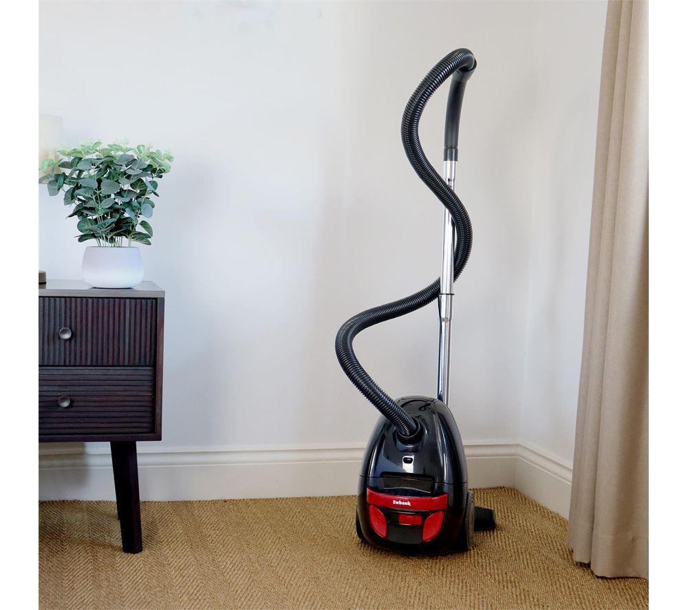 EWBANK COMPACTCLEAN Aspiradora de Cilindro con Bolsa - Roja y Negra