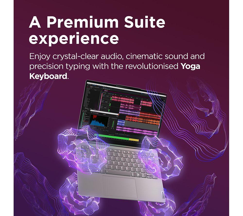 Portátil LENOVO Yoga Slim 7 de 14" - Intel® Core™ Ultra 7, SSD de 1 TB, Gris