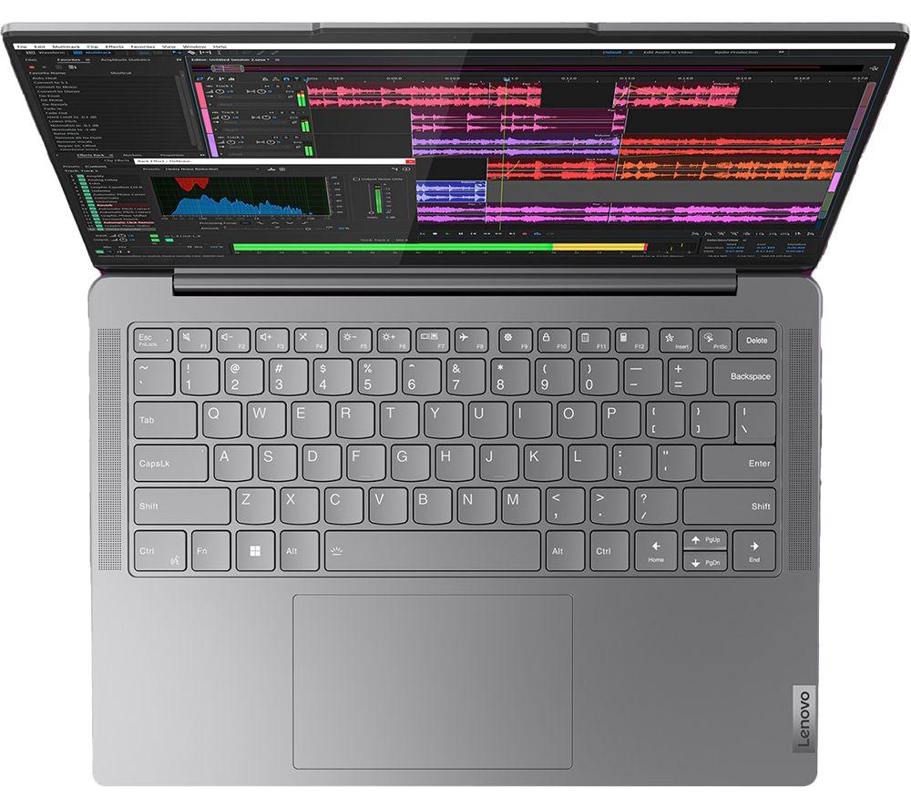 Portátil LENOVO Yoga Slim 7 de 14" - Intel® Core™ Ultra 7, SSD de 1 TB, Gris