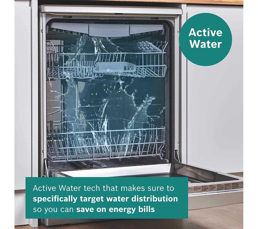 BOSCH Series 6 Perfect Dry SMV6ZCX10G Full-size Fully Integrated WiFi-enabled Dishwasher